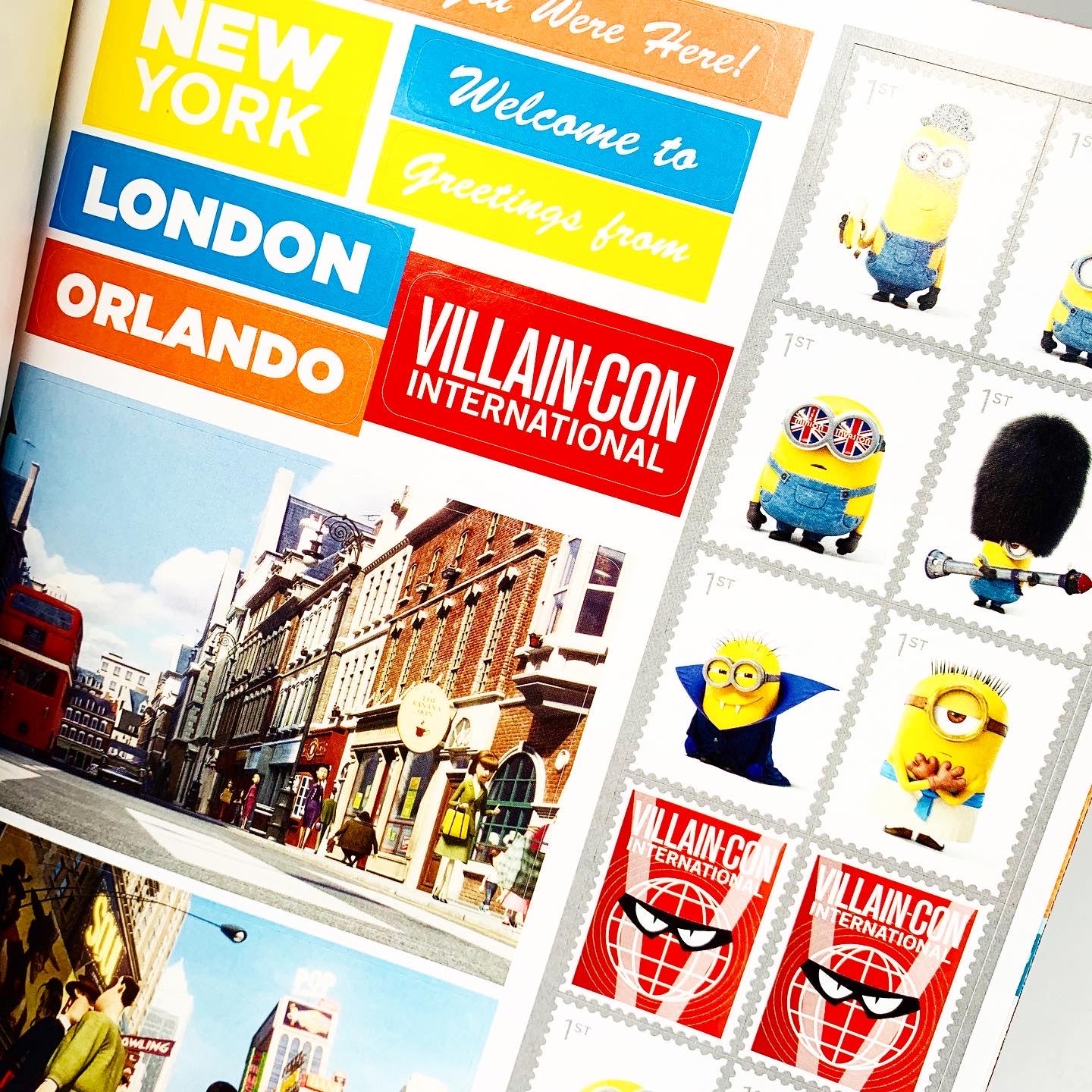 Minions: The Road to Villain-Con Sticker Book