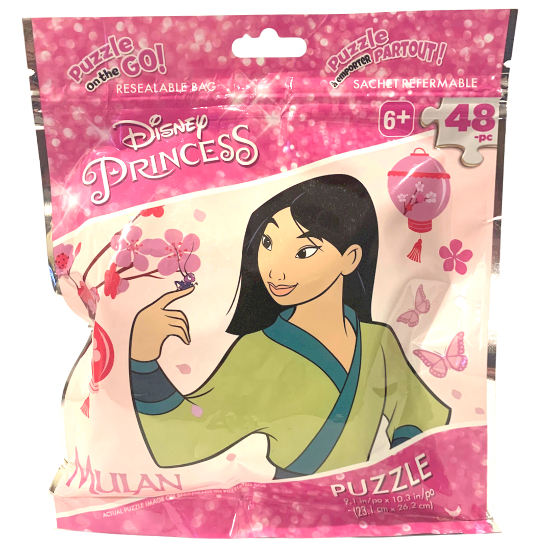 Disney Princess: Mulan Puzzle on the Go! (48 pieces)