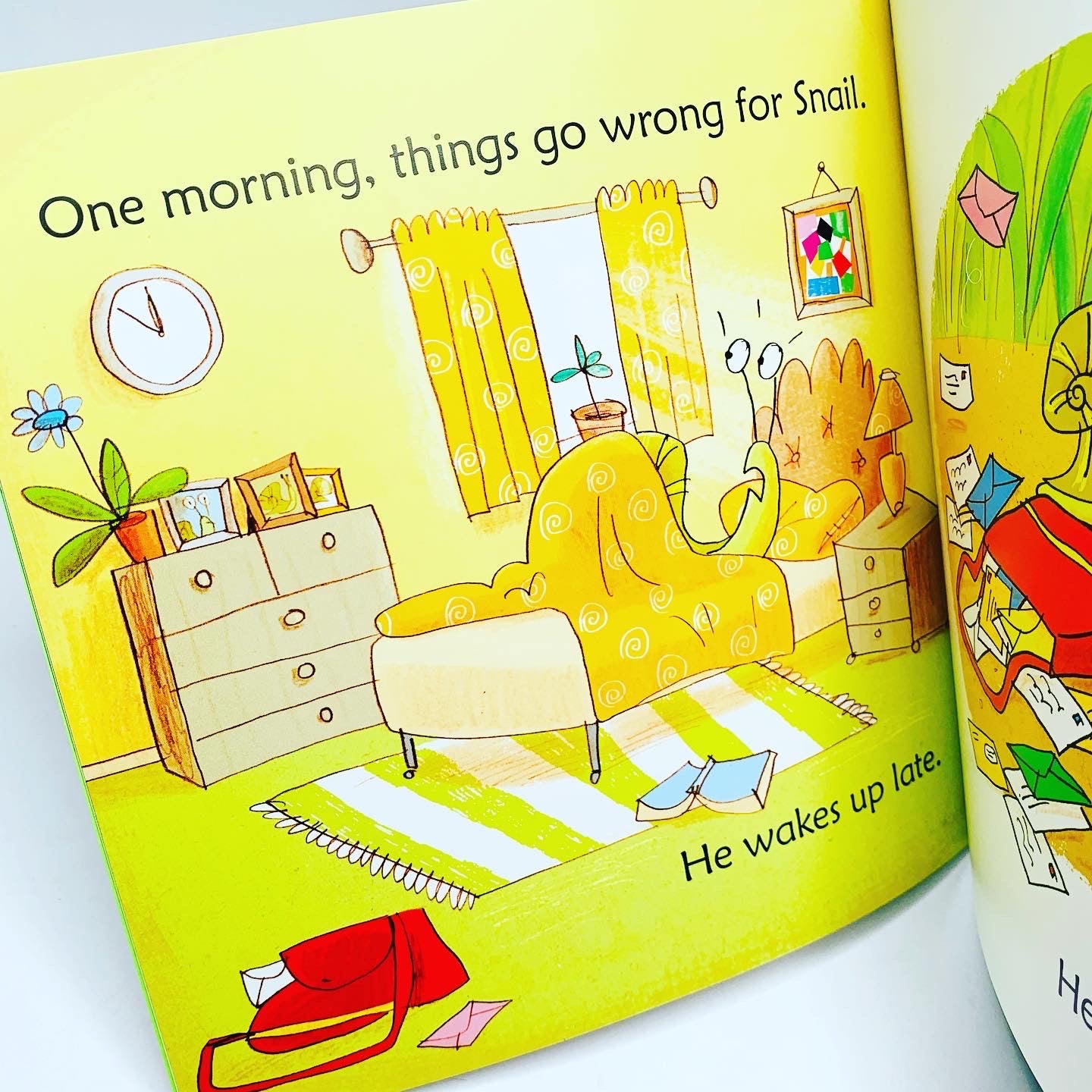 Usborne Phonics Readers: Snail Brings the Mail