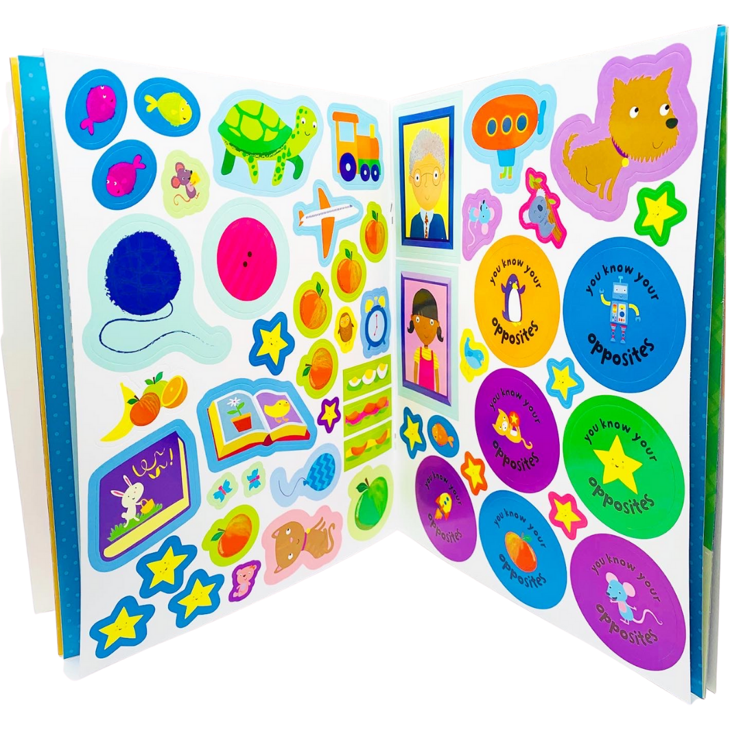 My First Opposites Sticker and Activity Book