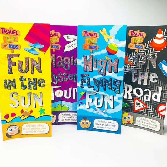 Summer Travel Time for Kids (4 Book Bundle)