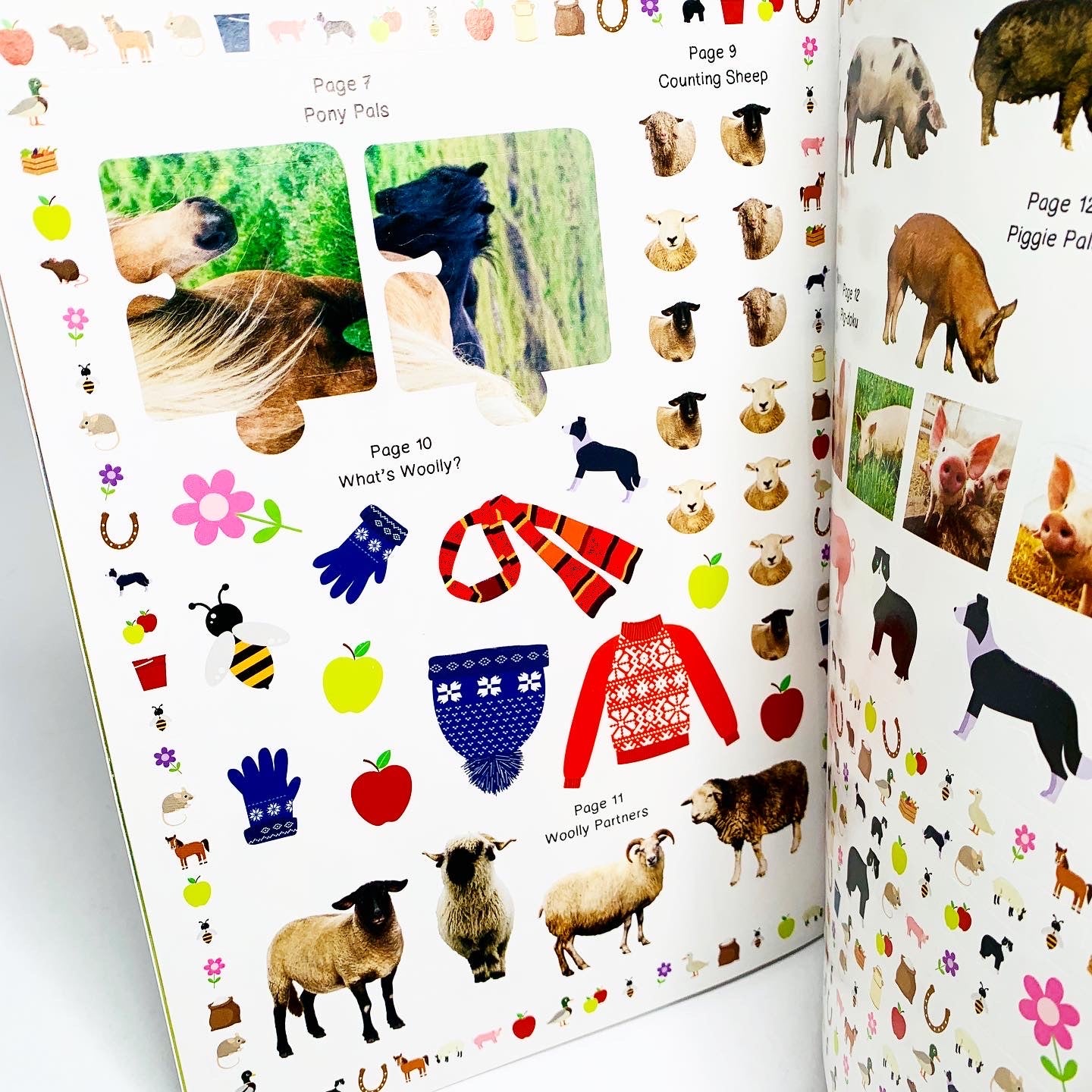 Farm Animals Activity Book