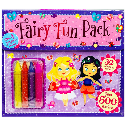 Fairy Fun Pack (Activities, Sticker Books, and Crayons)