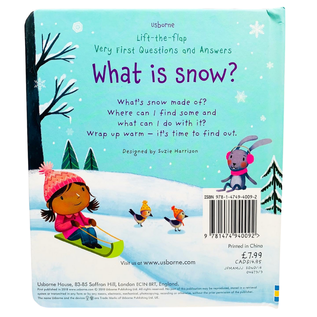 Lift the Flap: Q&A What is Snow?