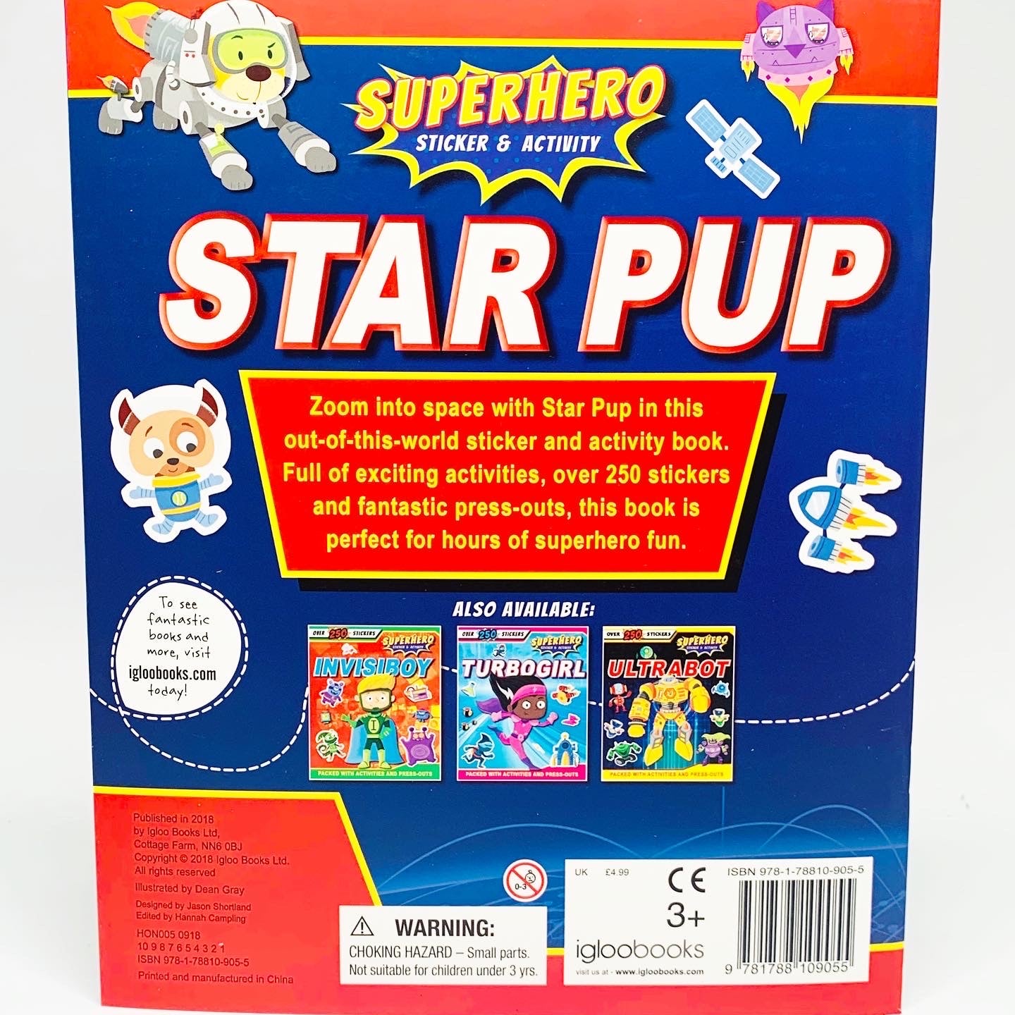 Star Pup Sticker and Activity Adventure