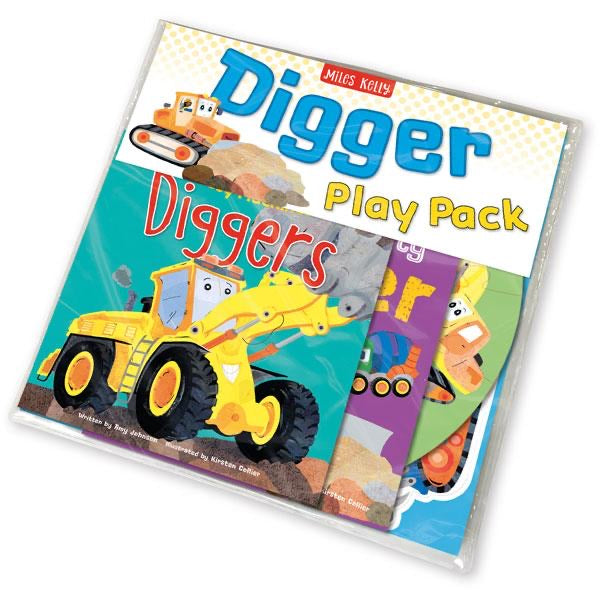 Digger Puzzle Play Pack: Read, Puzzle, Play!