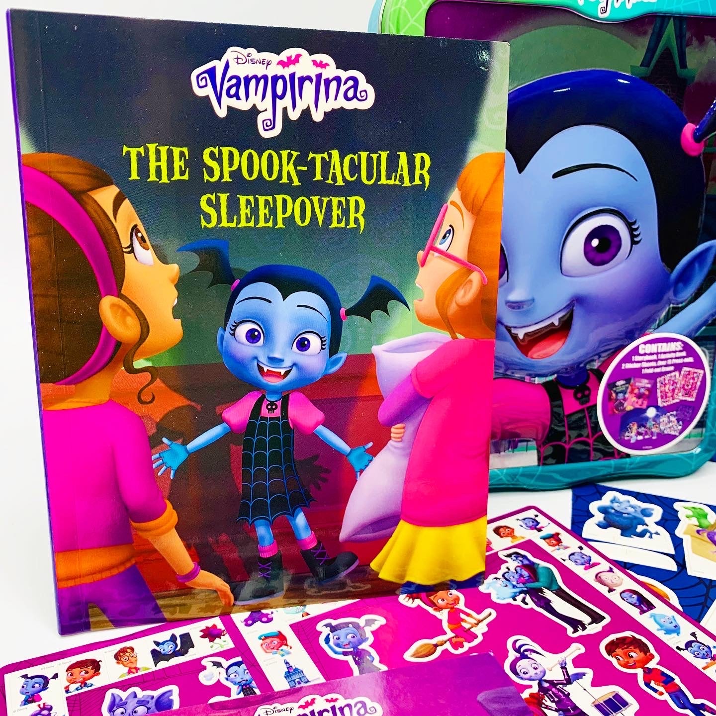 Disney's Vampirina Deluxe Activity Set and Collectable Tin