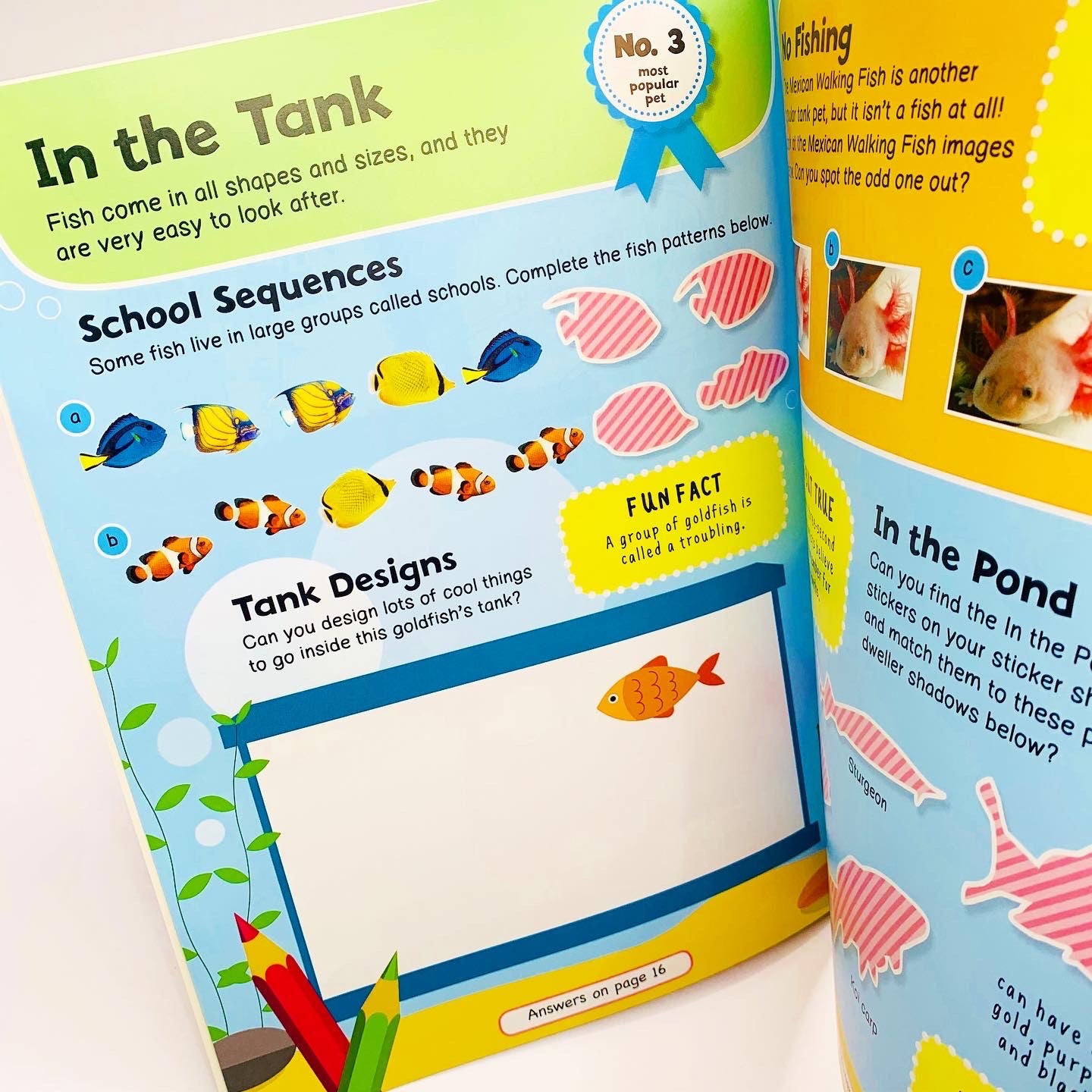 Pet Animals Activity and Sticker Book