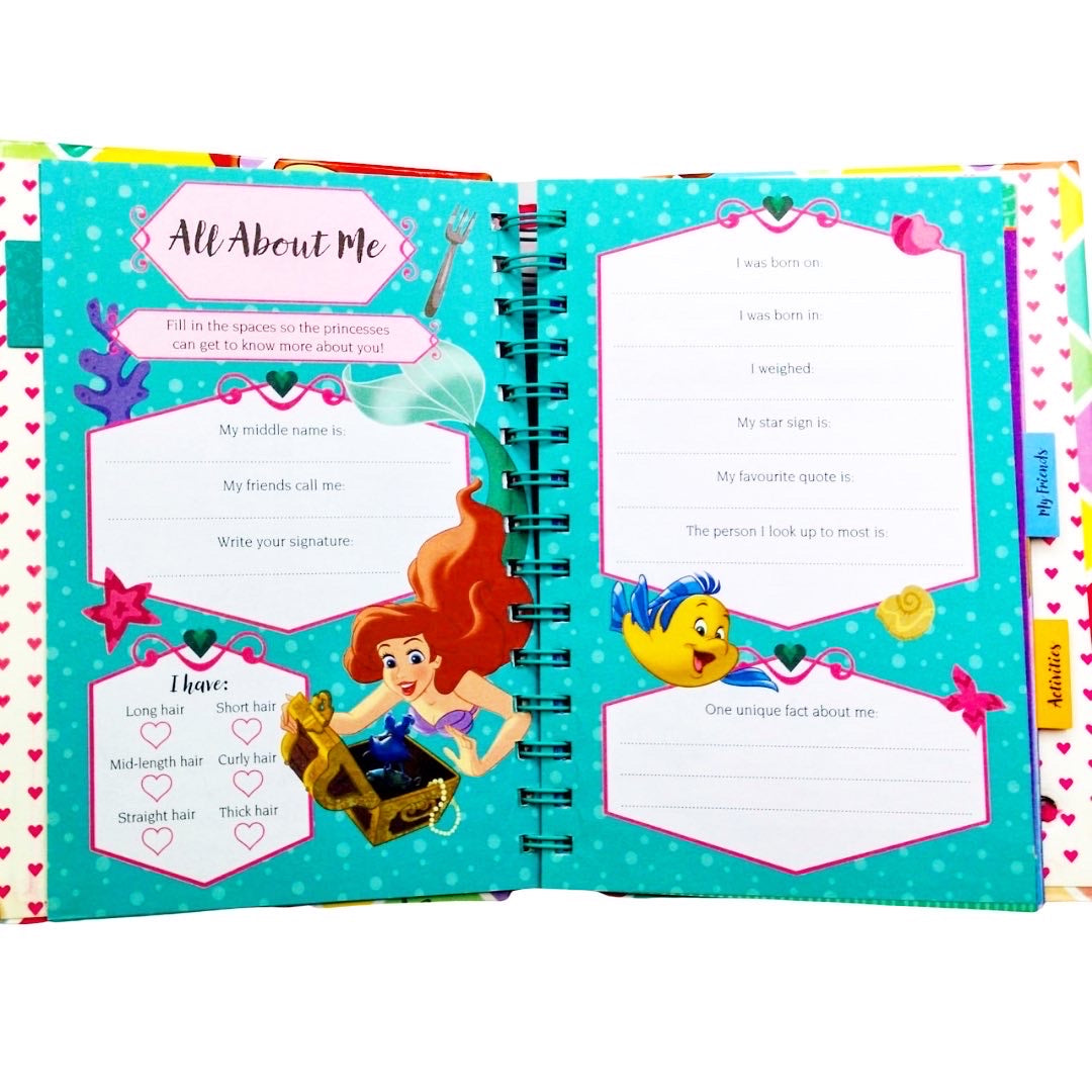 Disney Princess Activity Journal