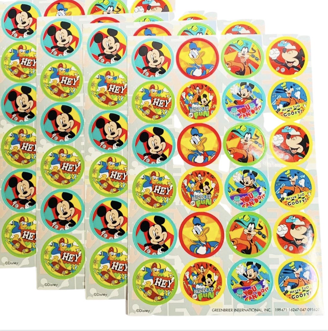 Disney's Mickey Mouse Stickers (96 count)