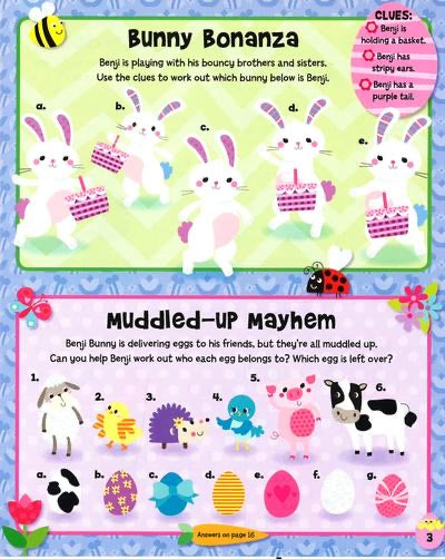 Easter Time Sticker Activity Book