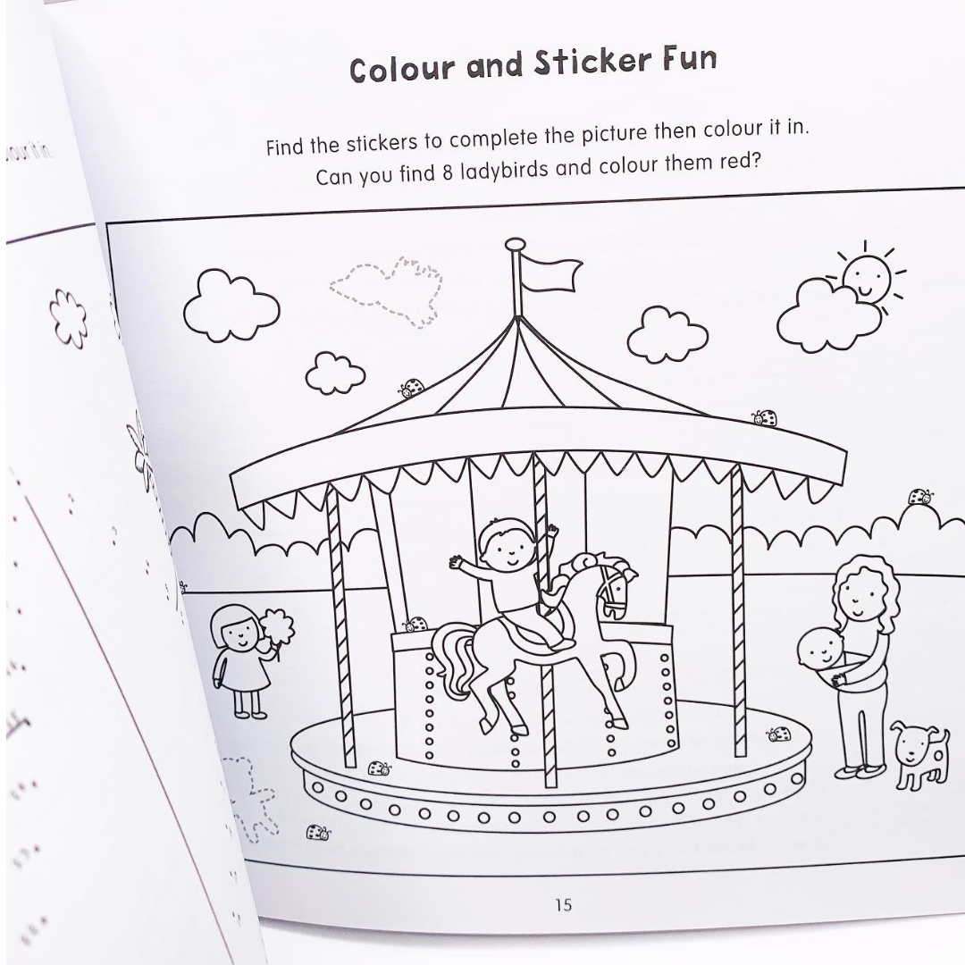 Travel Sticker Activity Book