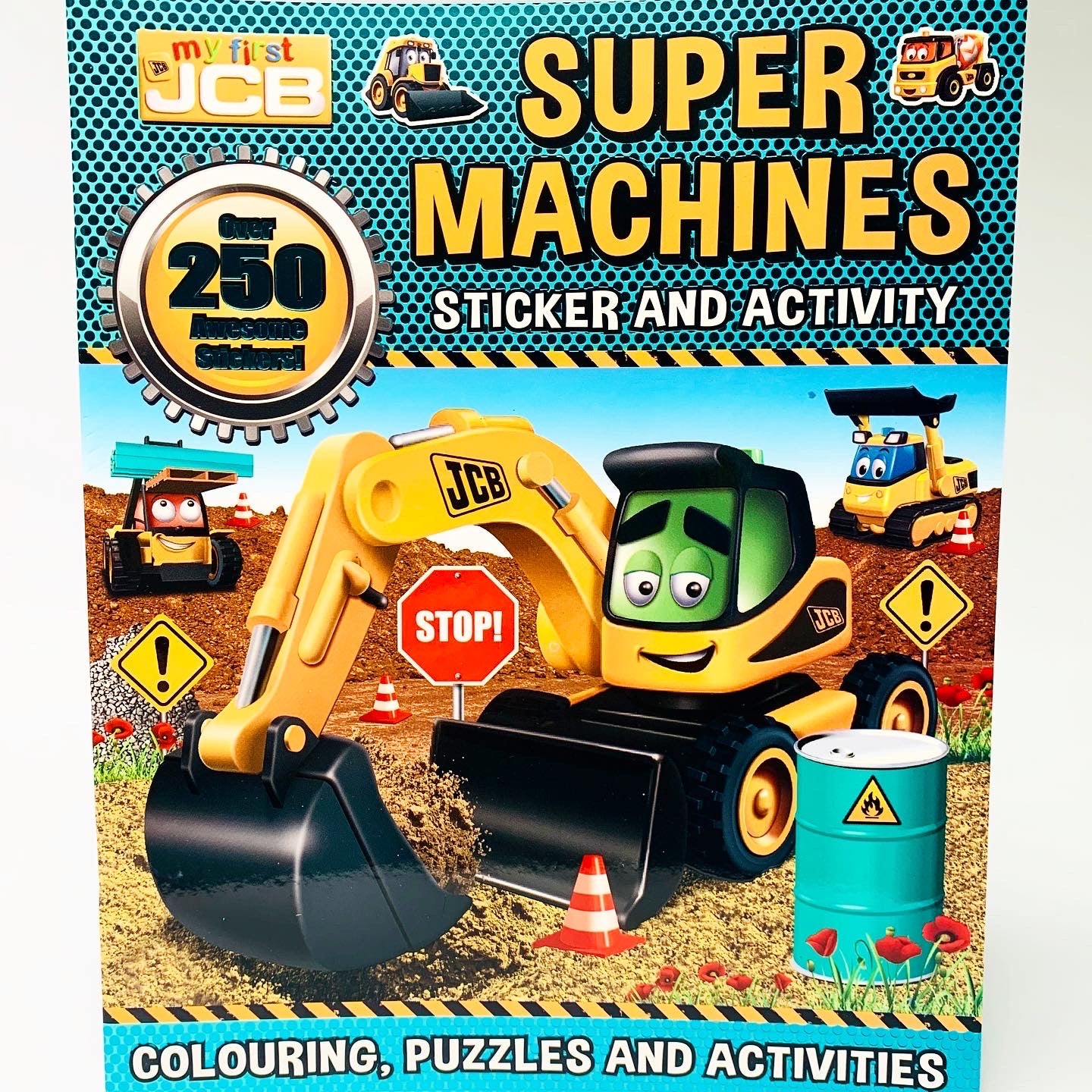 Super Machines Sticker and Activity