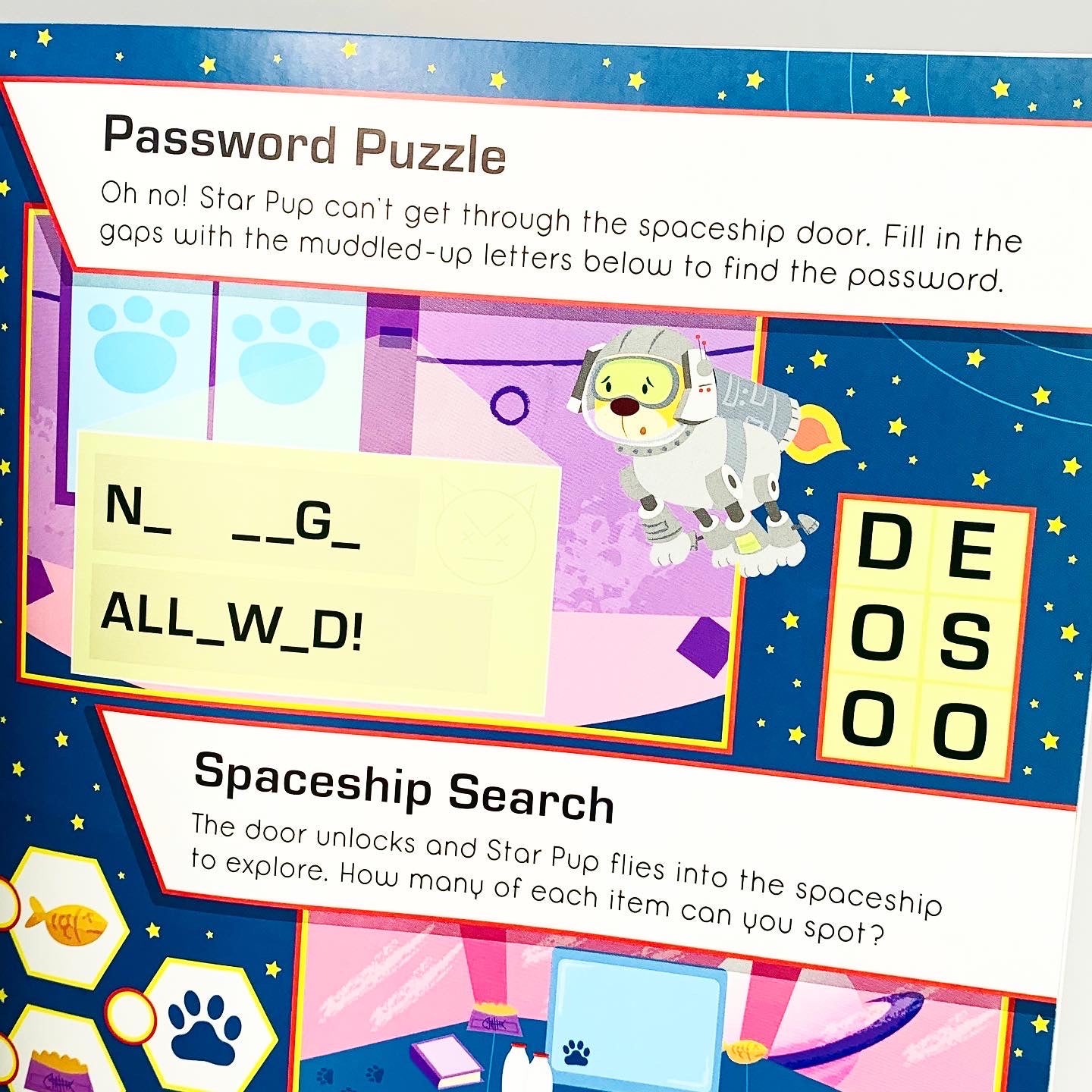 Star Pup Sticker and Activity Adventure