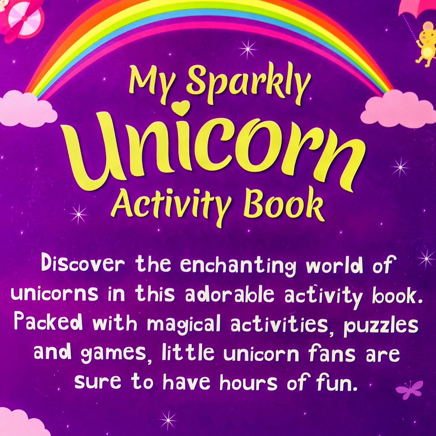 Racing Unicorns and Activity Book