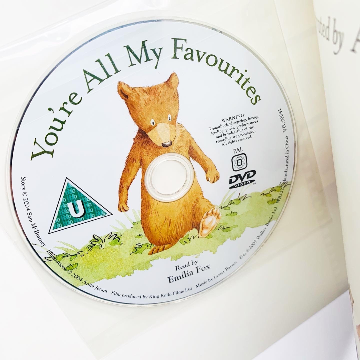 You're All My Favourites: Book & DVD