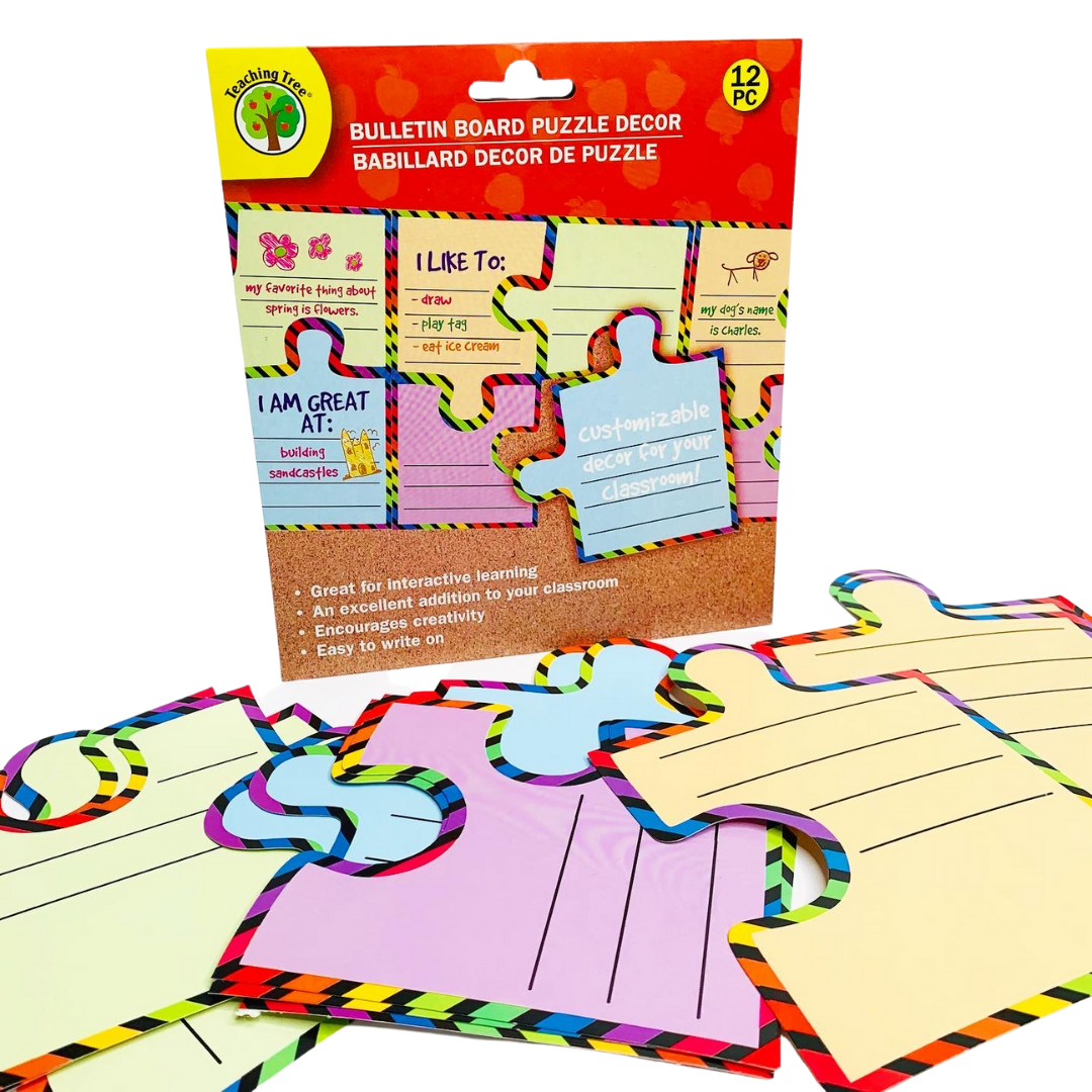 Teaching Tree: Bulletin Board Puzzle Decor