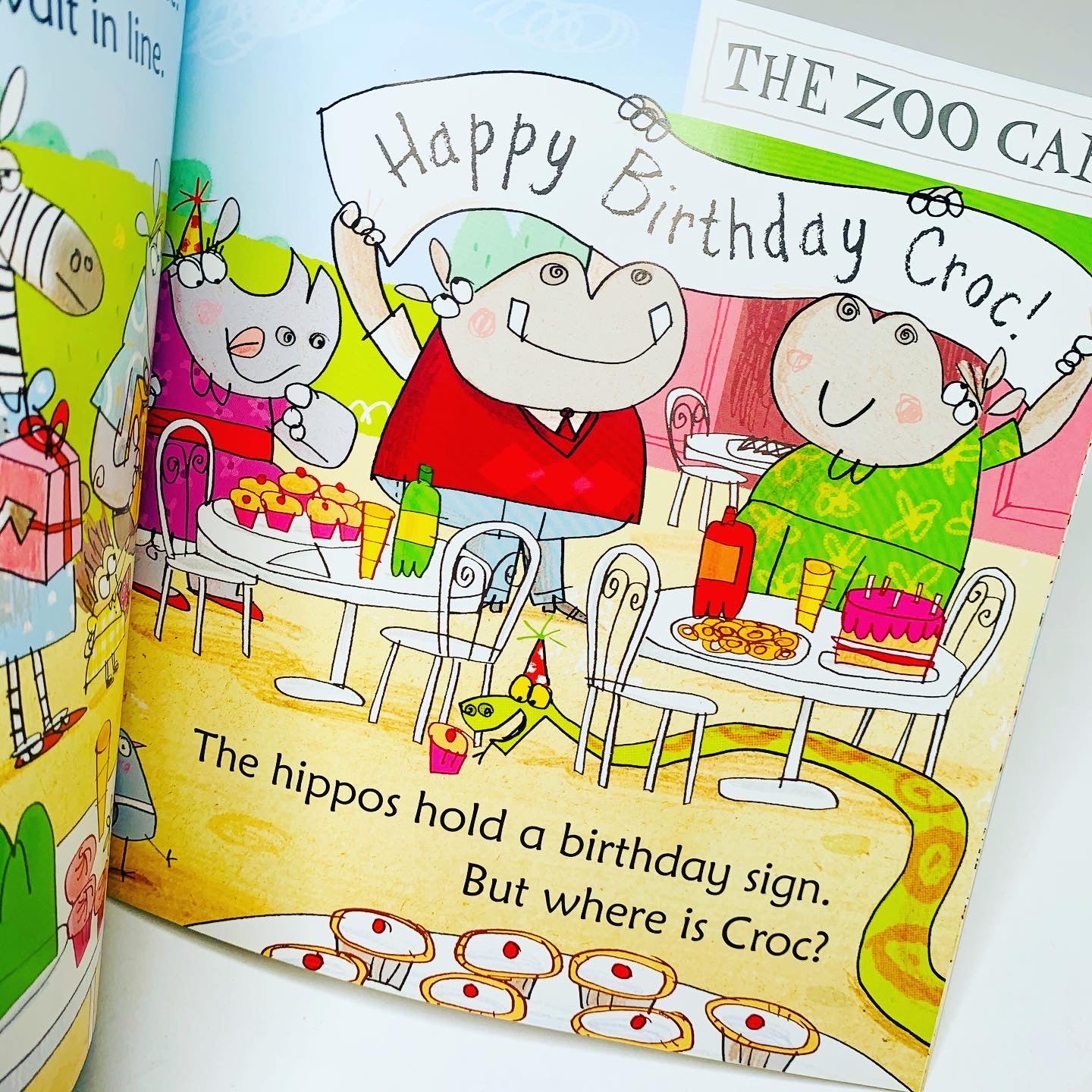 Usborne Phonics Readers: Croc Gets a Shock