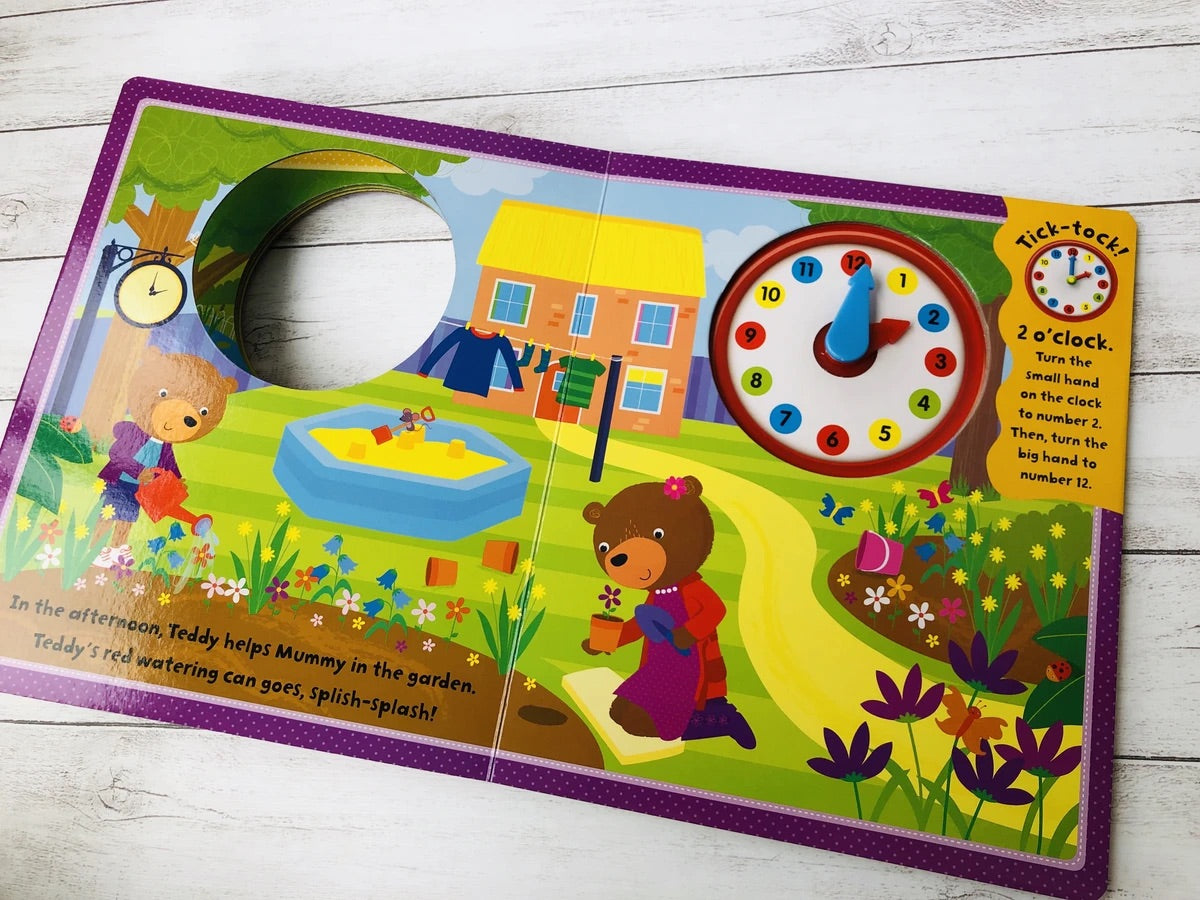 Tick-Tock Clock Book: Learning to Tell Time Together