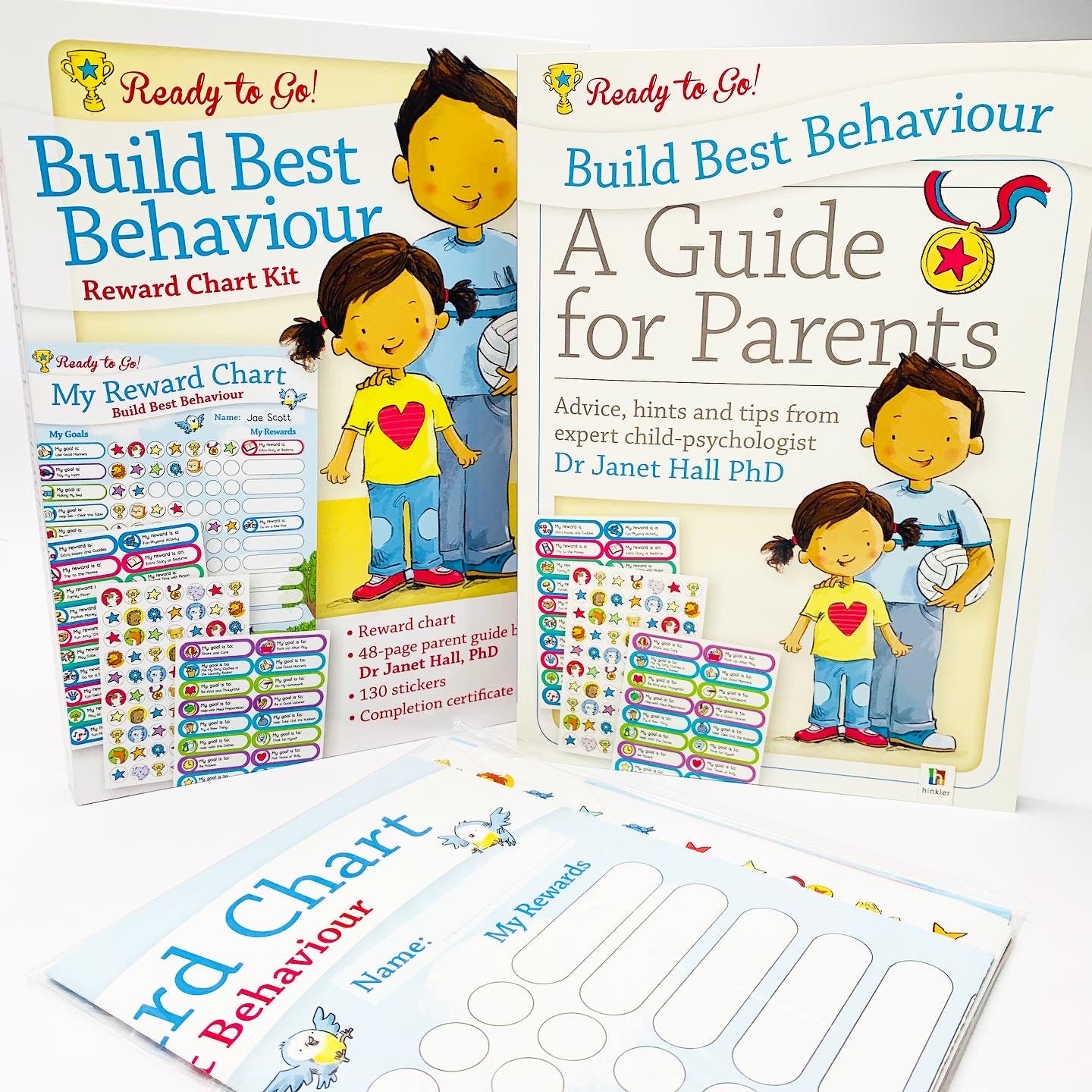 Ready to go! Build Best Behaviour: Reward Chart Kit