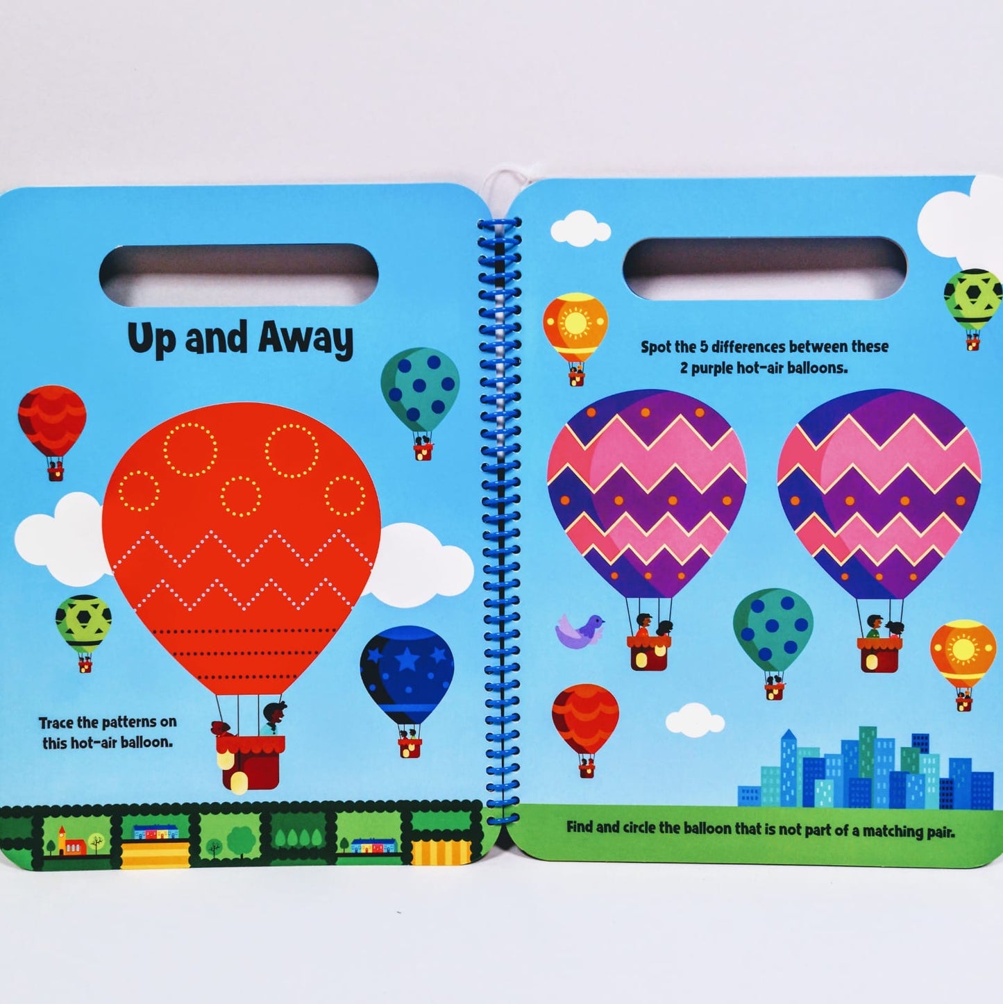 My First Busy Town: Wipe-Clean Activity Book