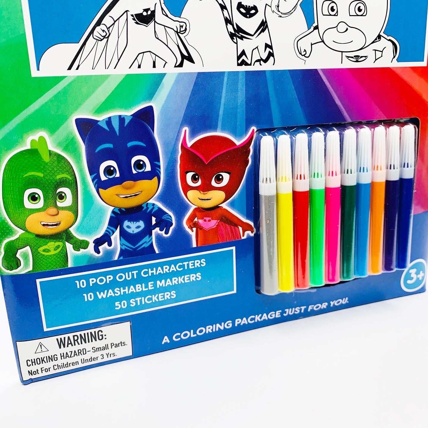 PJ MASKS Pop Out Activity: Colouring and Sticker Kit