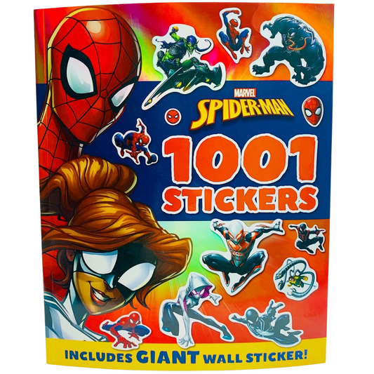 1001 Stickers: Spider-Man (with Giant Wall Sticker)