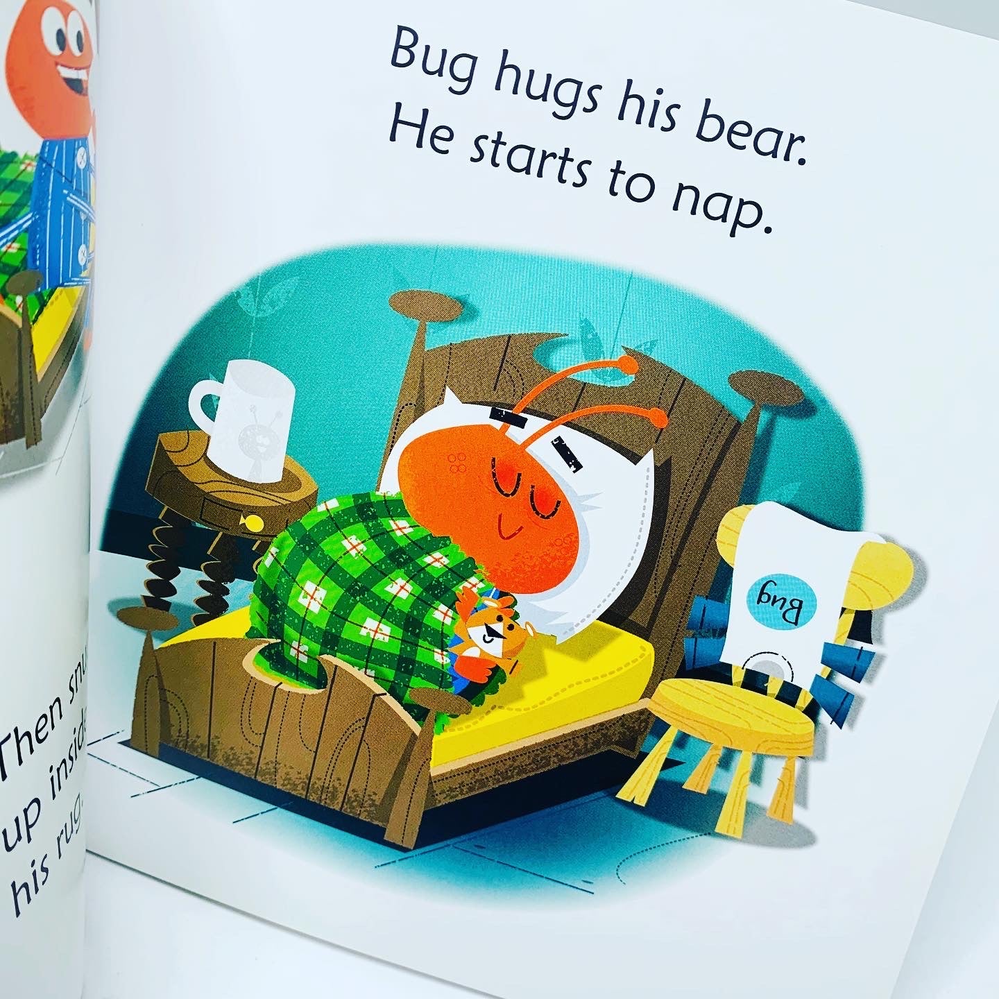 Usborne Phonics Readers: Bug in a Rug