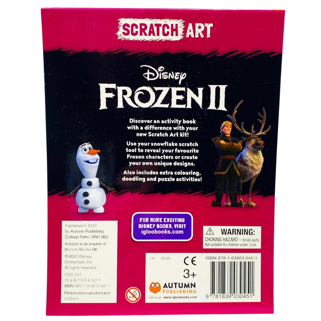 Disney Frozen 2: Scratch Art