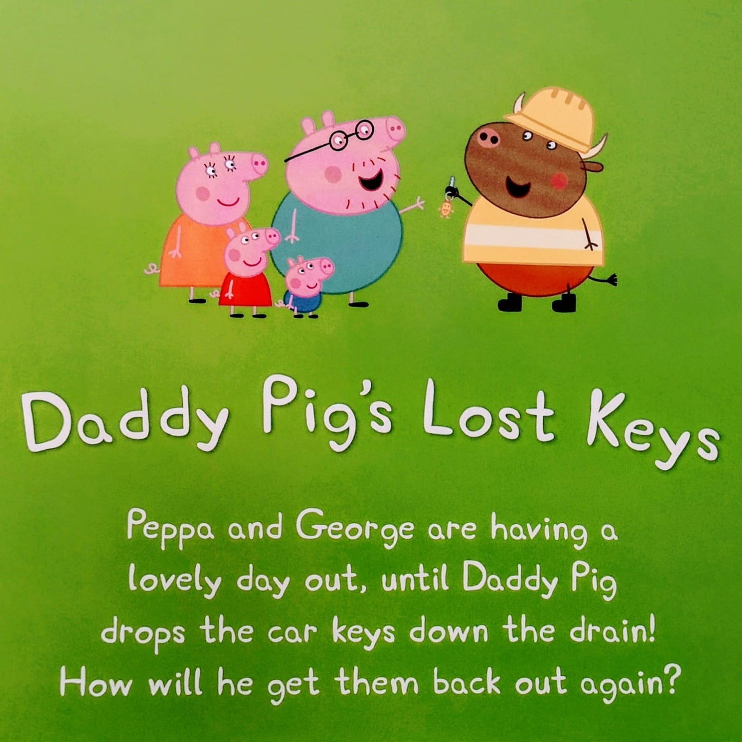 Peppa Pig: Daddy Pig's Lost Keys Book & CD