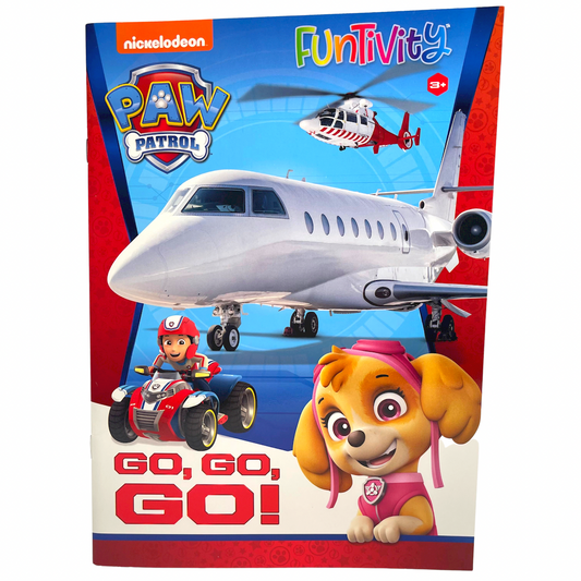 Paw Patrol: Funtivity Go, Go, Go! Activity Book