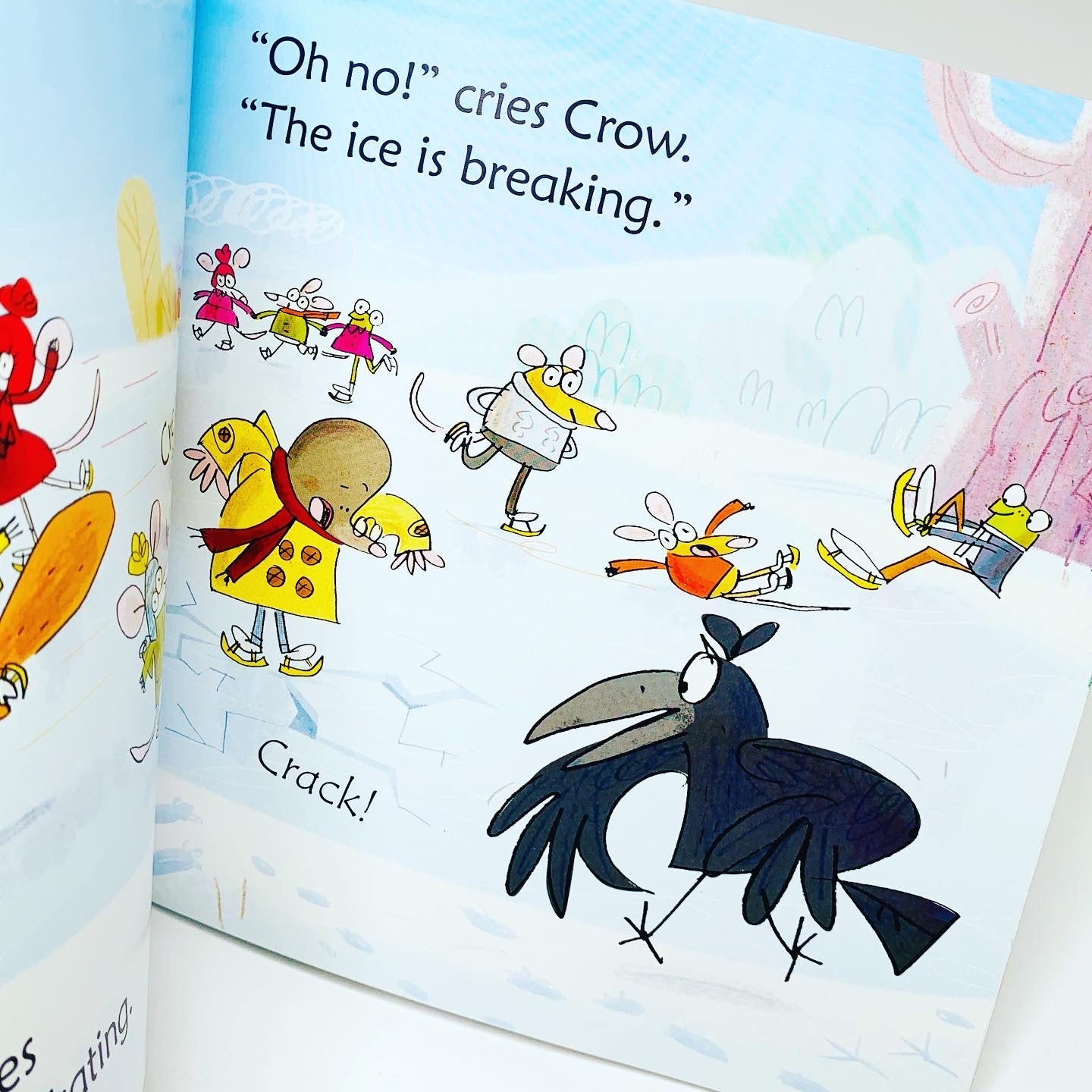 Usborne Phonics Readers: Crow in the Snow