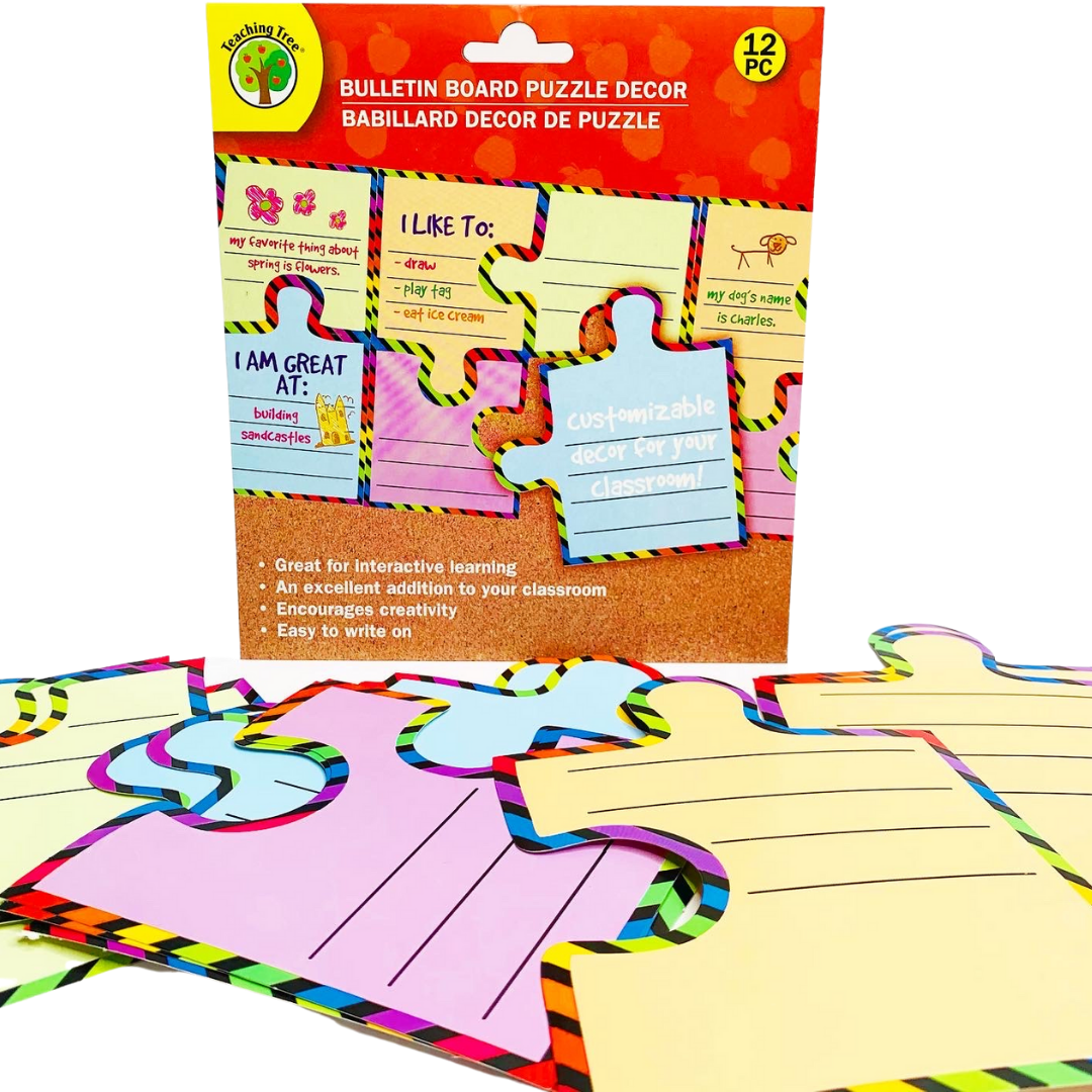 Teaching Tree: Bulletin Board Puzzle Decor