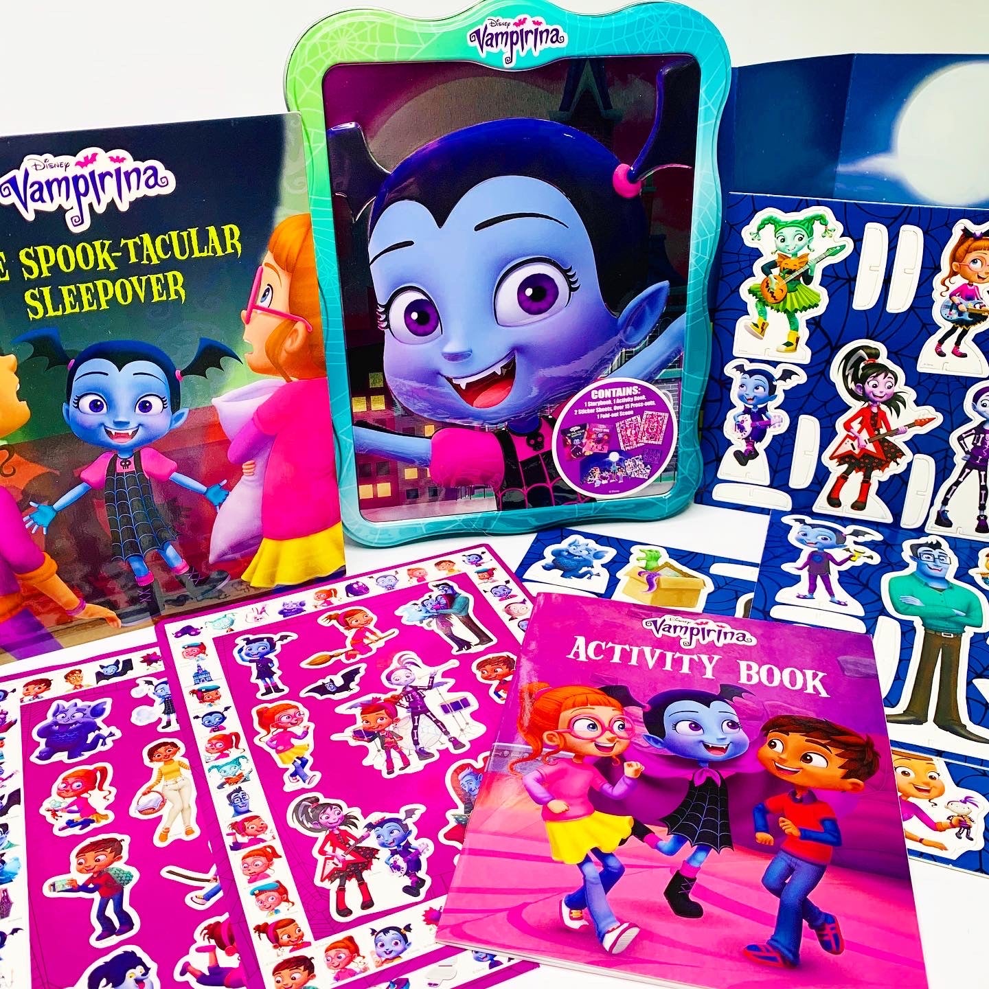 Disney's Vampirina Deluxe Activity Set and Collectable Tin