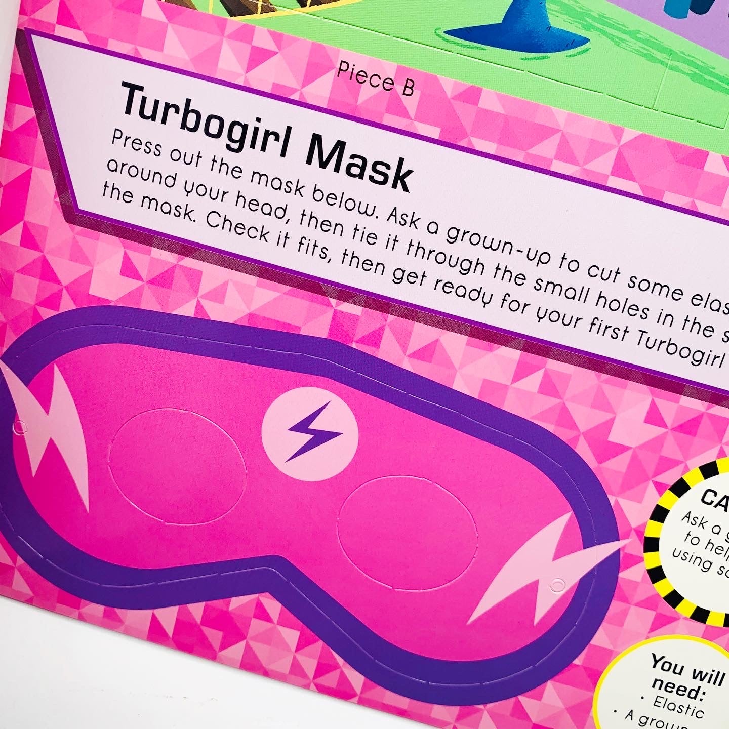 Turbogirl Sticker and Activity Adventure