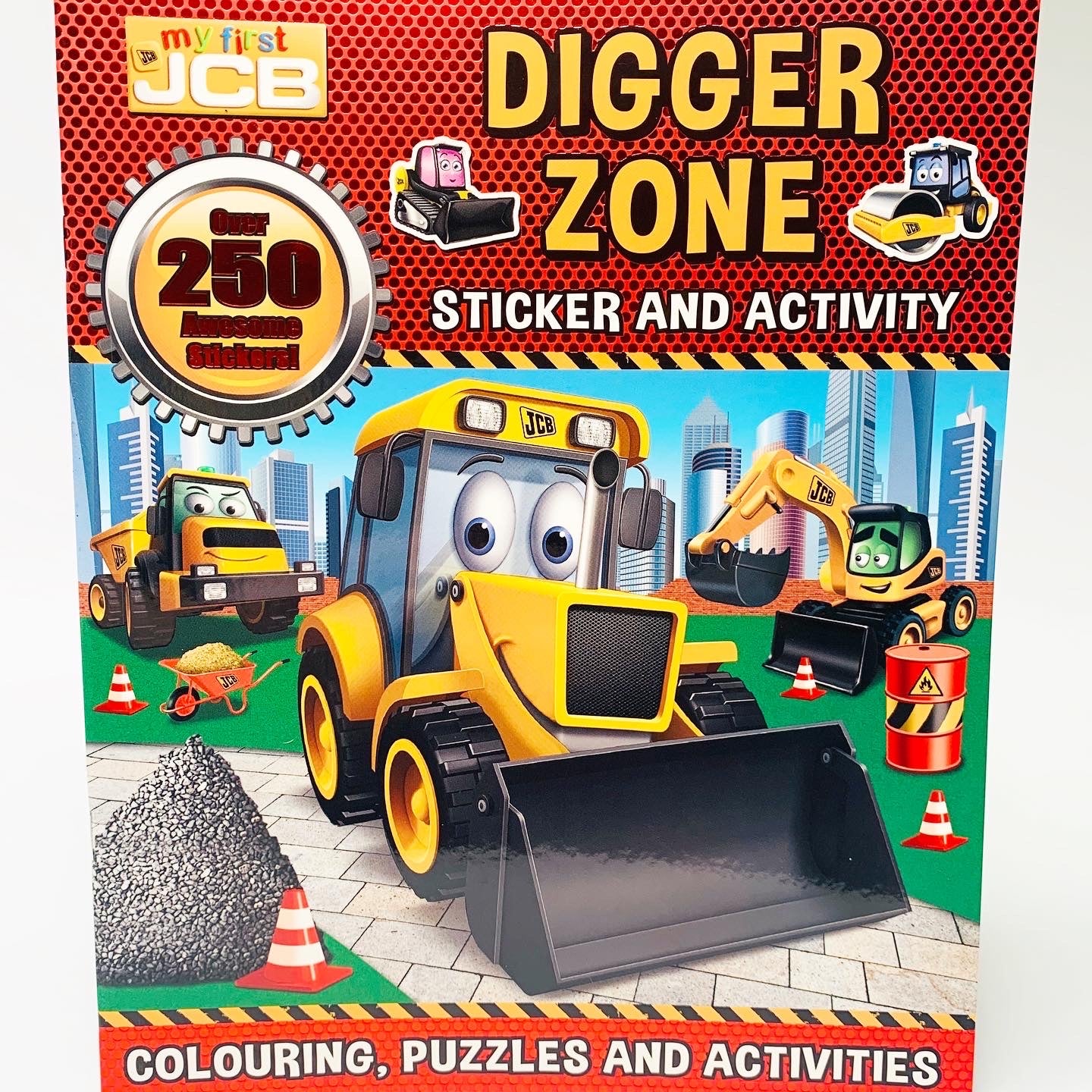 Digger Zone Sticker and Activity Book