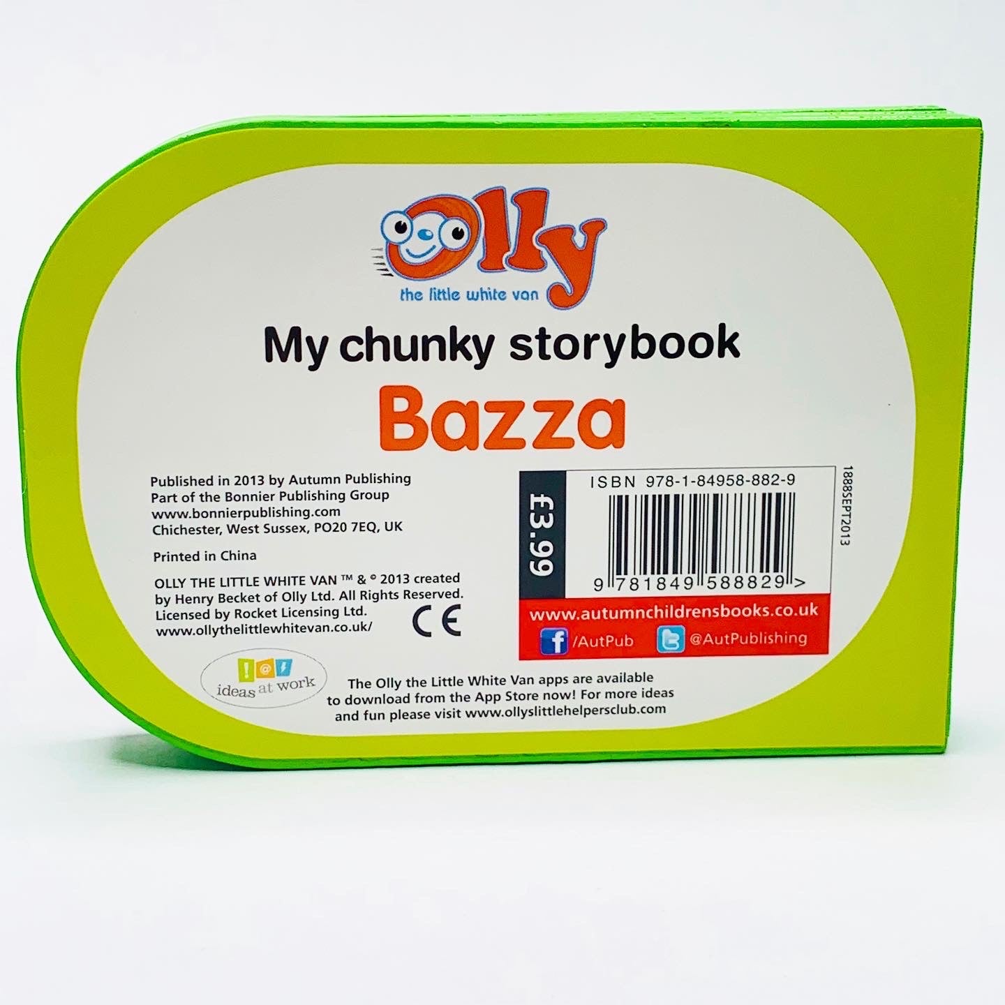 My Chunky Storybook: Bazza the Orange Van