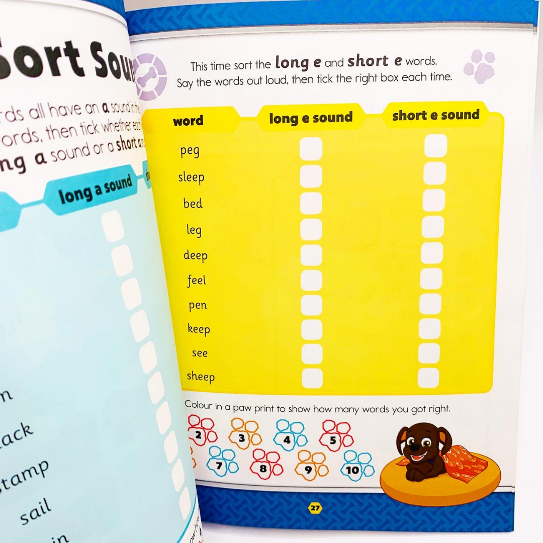 PAW Patrol: Early Learning Workbook - First Spelling (Ages 4-5)