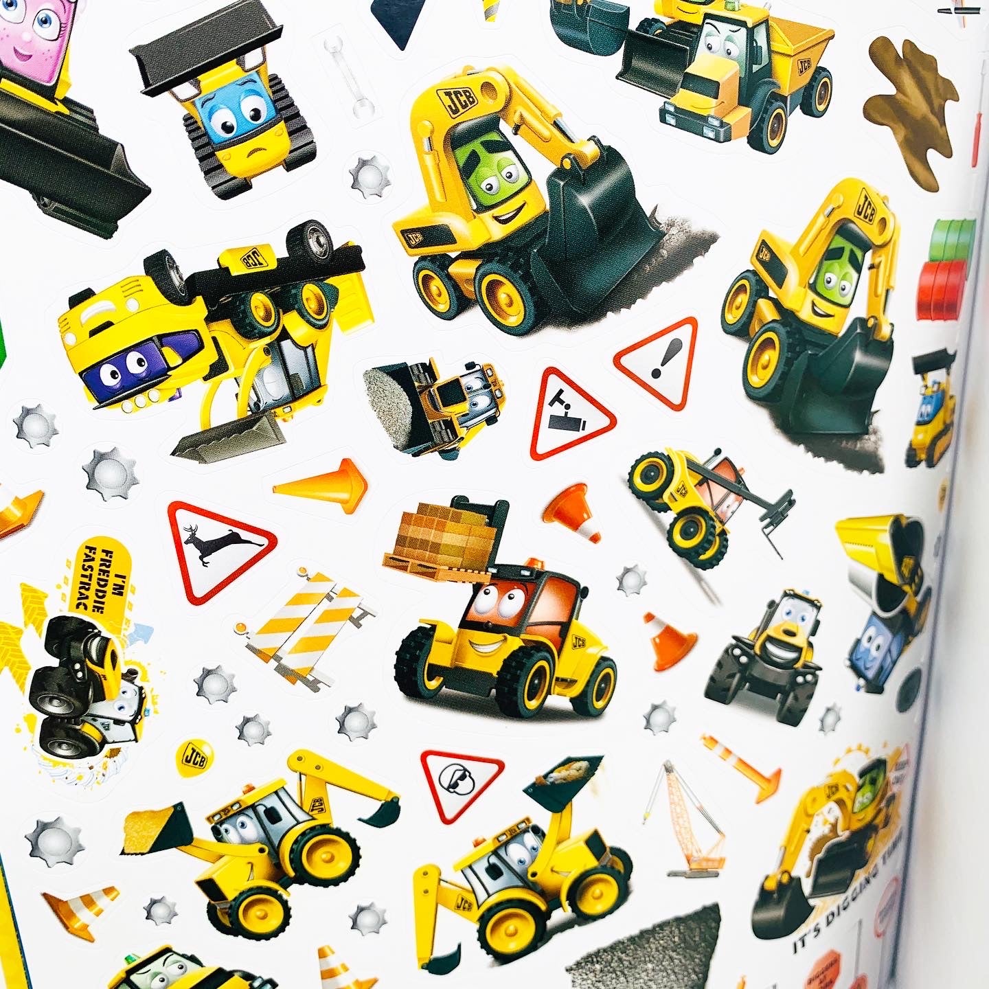 Super Machines Sticker and Activity