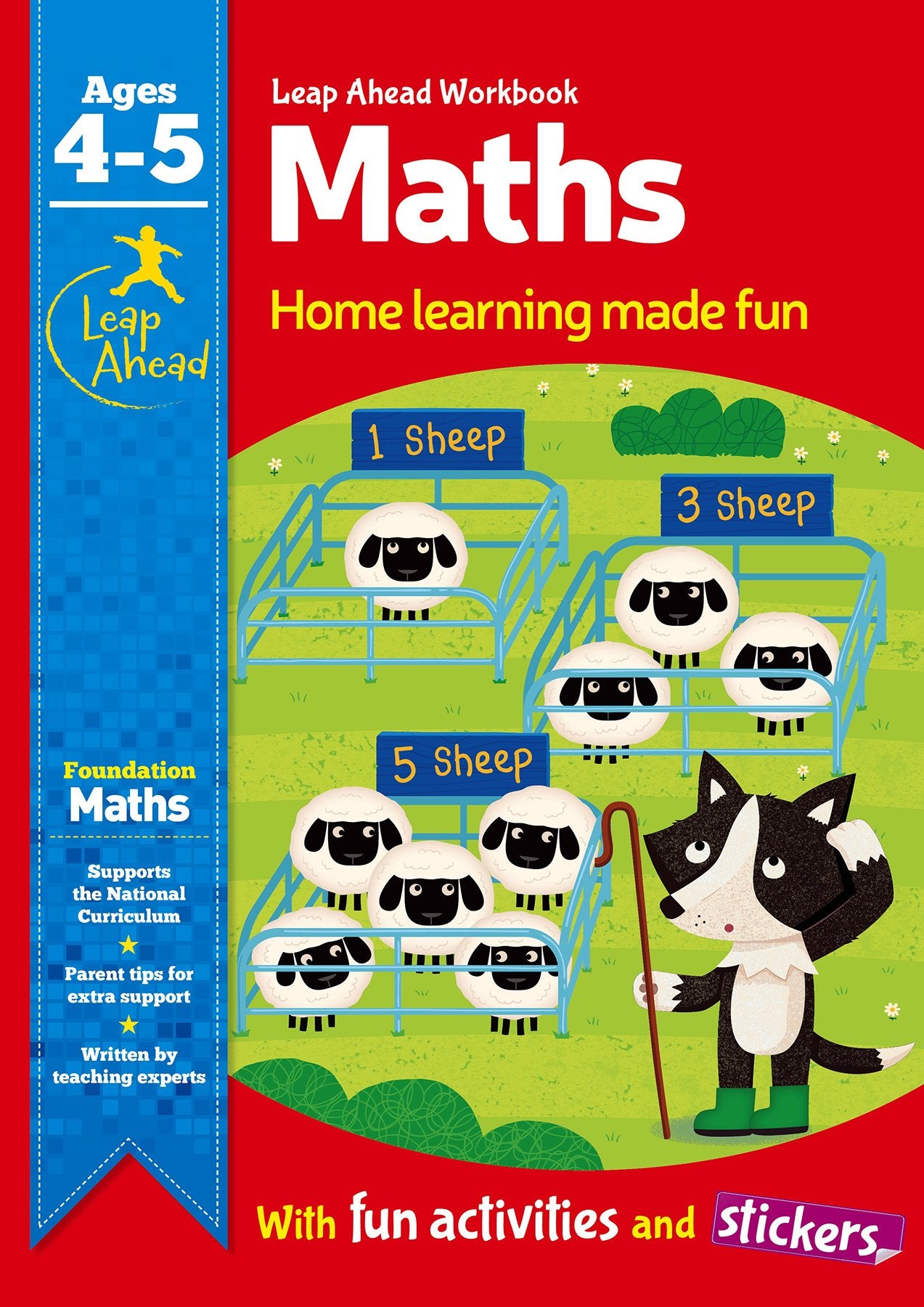 Leap Ahead Workbook: Maths Ages 4-5