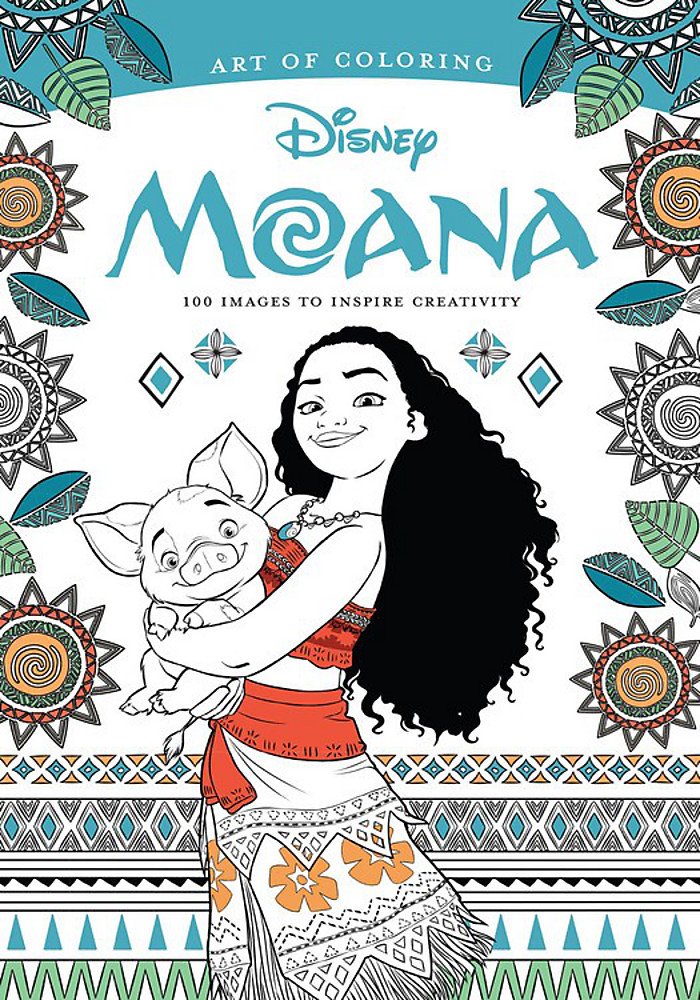 Disney's Moana: Art of Colouring