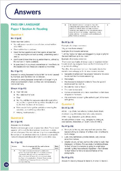 GCSE Grades 9-1: English Language and Literature AQA Revision Guide