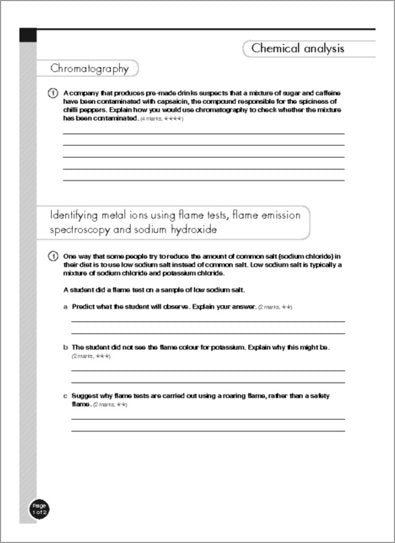 GCSE Grades 9-1: Chemistry AQA Revision and Exam Practice