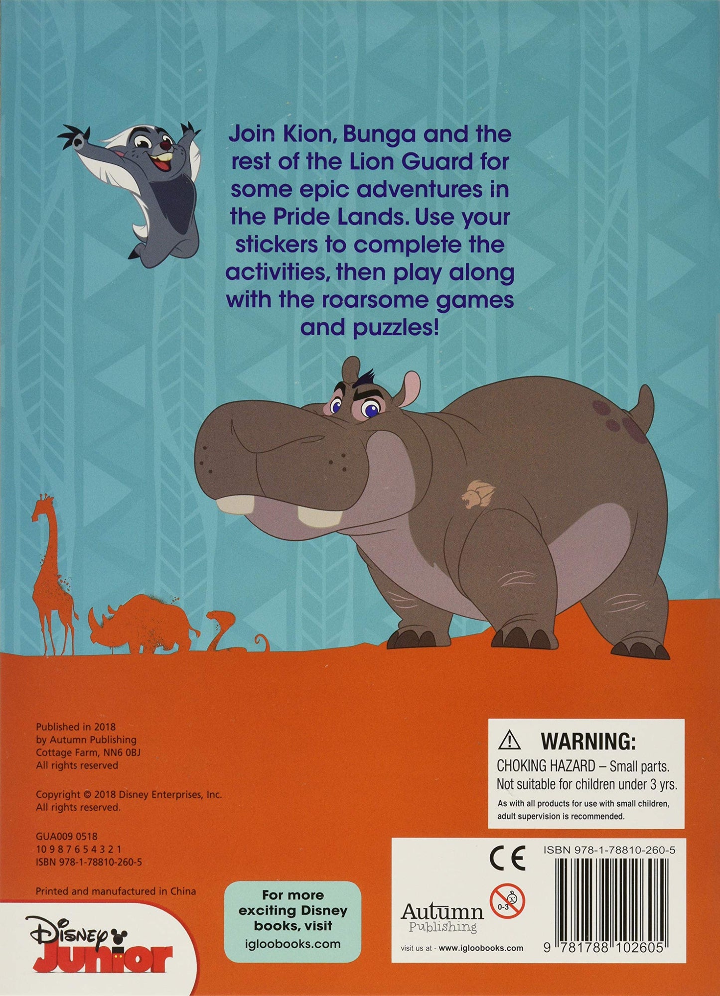 Disney Sticker Play: The Lion Guard's Roarsome Activities