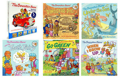 The Berenstain Bears Take-Along Storybook Set: Dinosaur Dig, Go Green, When I Grow Up, Under the Sea, The Tooth Fairy