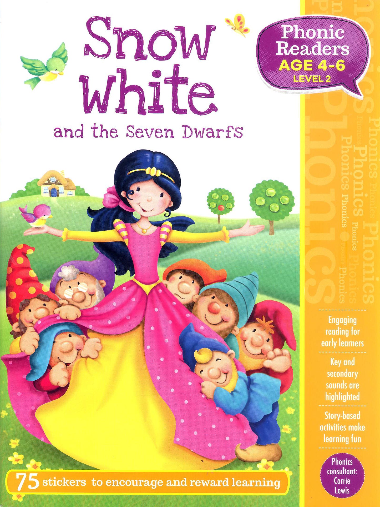 Snow White and the Seven Dwarfs (Phonic Readers: Level 2)