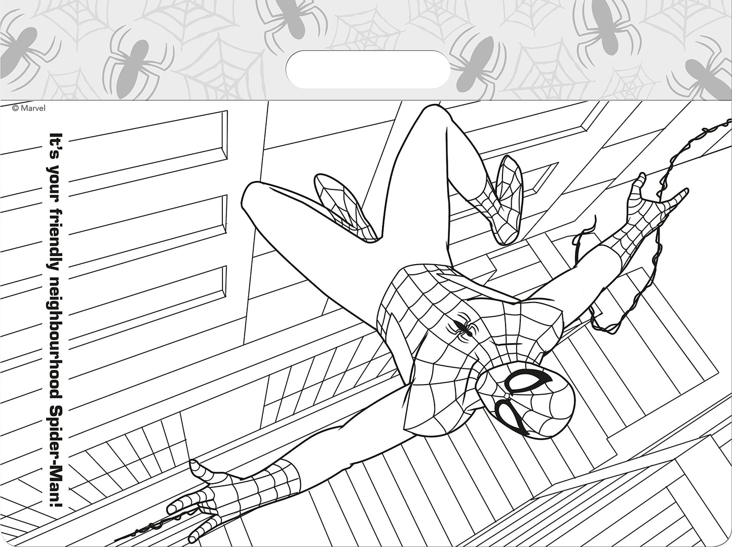 Marvel Spider-Man Colouring Pad