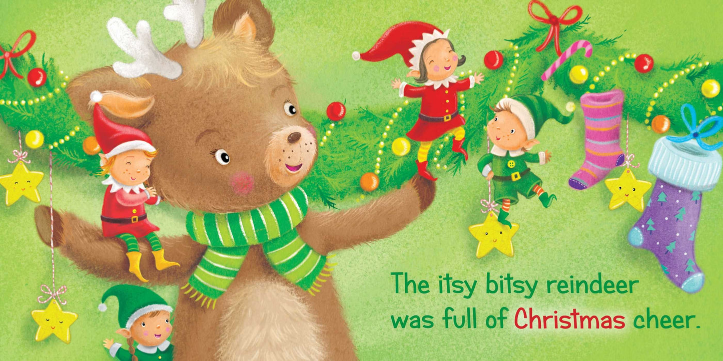 The Itsy-Bitsy Reindeer (Board Book)