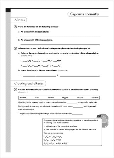 GCSE Grades 9-1: Chemistry AQA Exam Practice