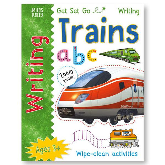 Get Set Go Writing: Trains